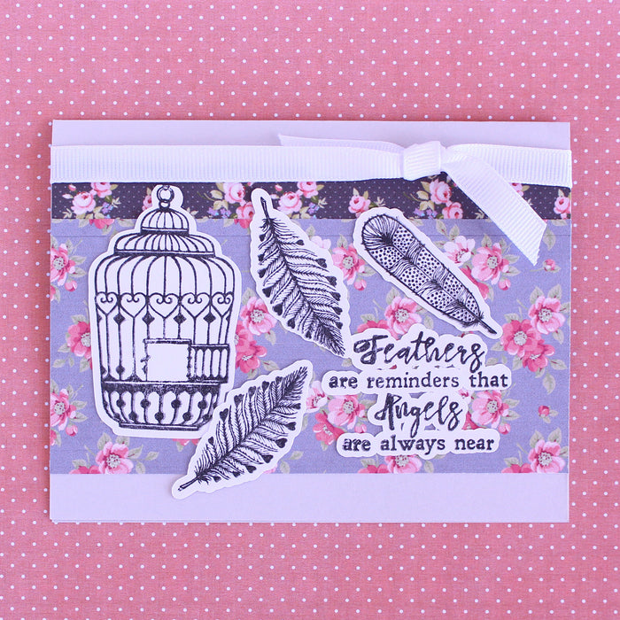 Vintage Birdcages, Feathers & Shabby Chic Florals