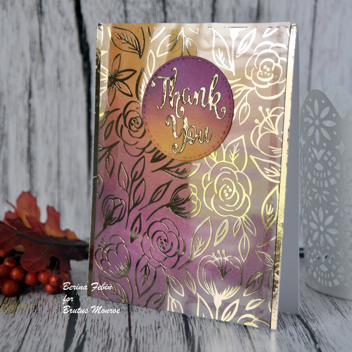 Fall Color Theme with Foiling