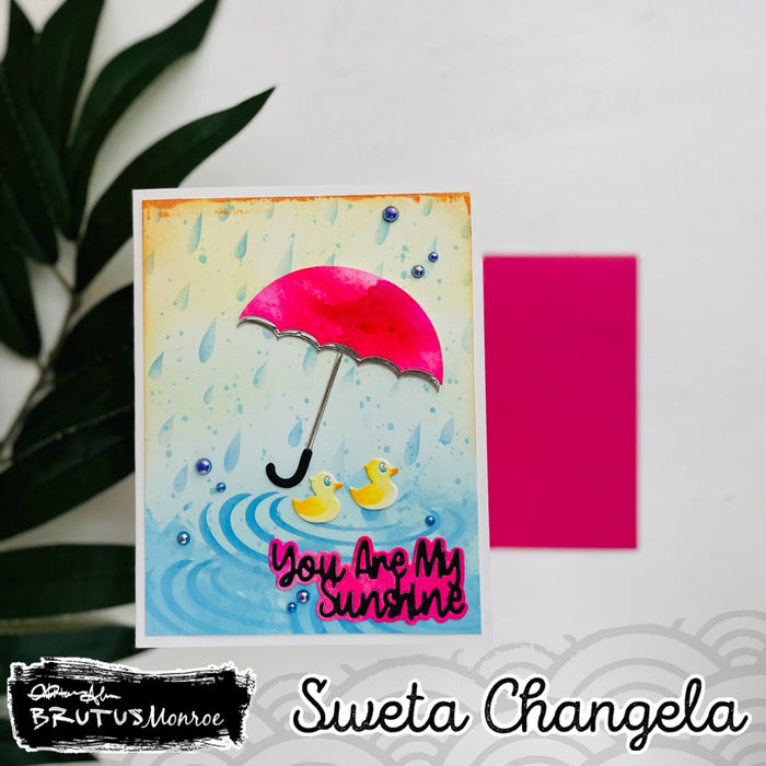 Puddle Jumping Die set and Spring Showers Stencil