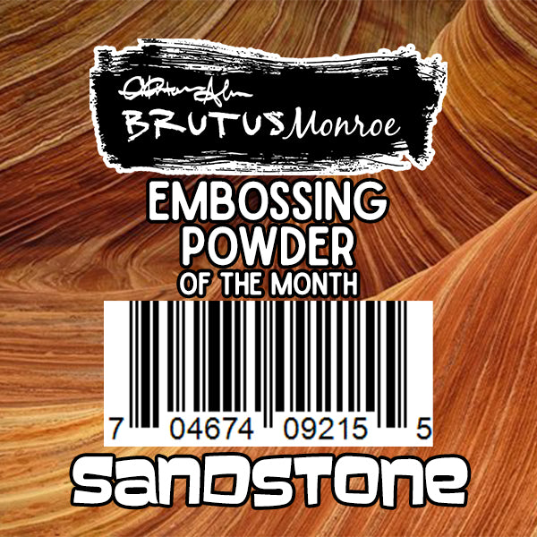 Embossing Powder Of The Month Club | Sandstone