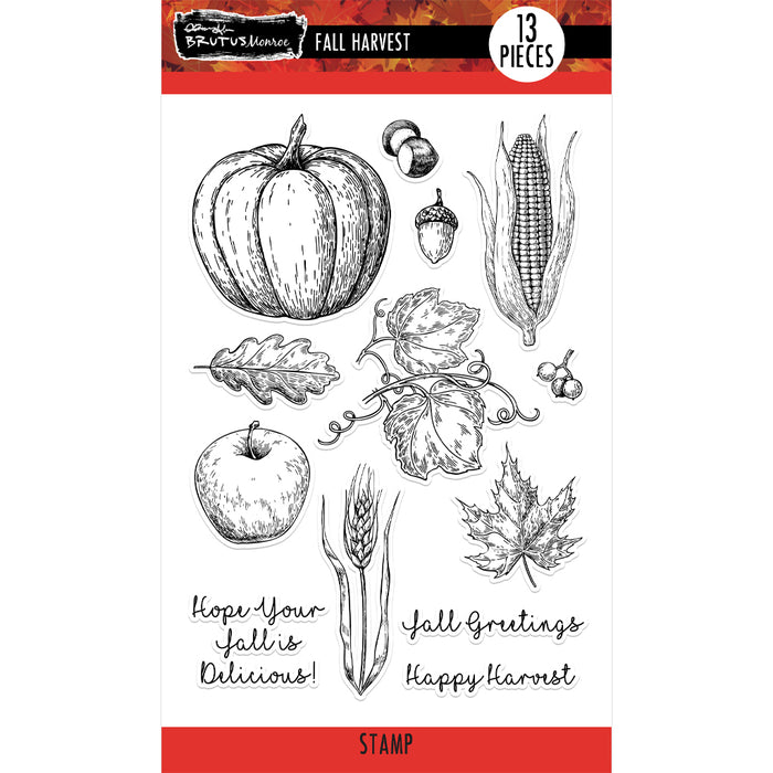 Fall Harvest 4x6 Stamp Set