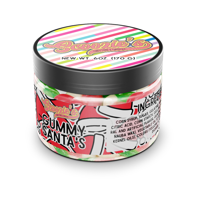Scoozie's Candies | Gummy Santa's