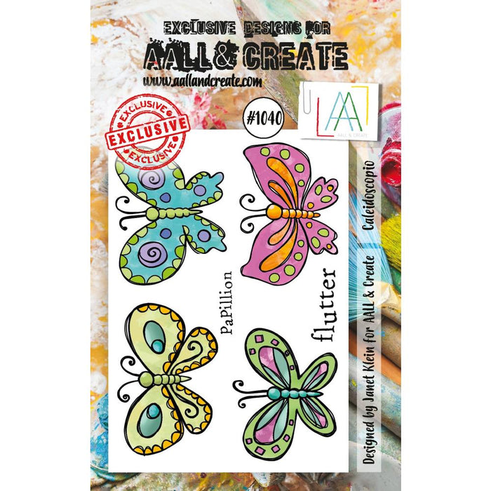 AALL And Create | A7 Photopolymer Clear Stamp Set | Caleidoscopio