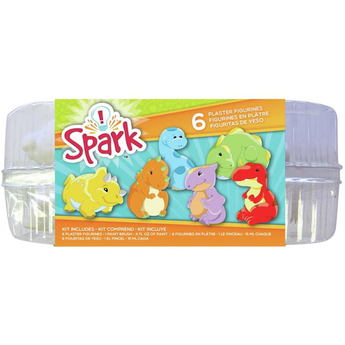 Colorbok | Spark Plaster Value Pack | Dinosaur