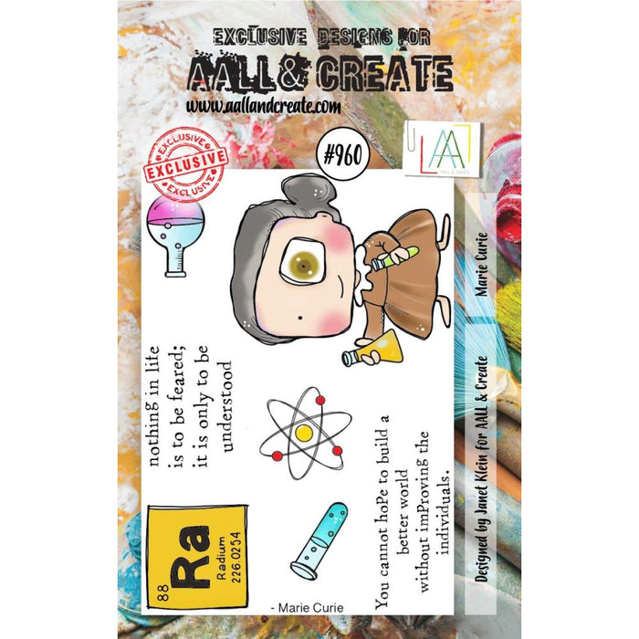 AALL And Create | A7 Photopolymer Clear Stamp Set | Marie Curle