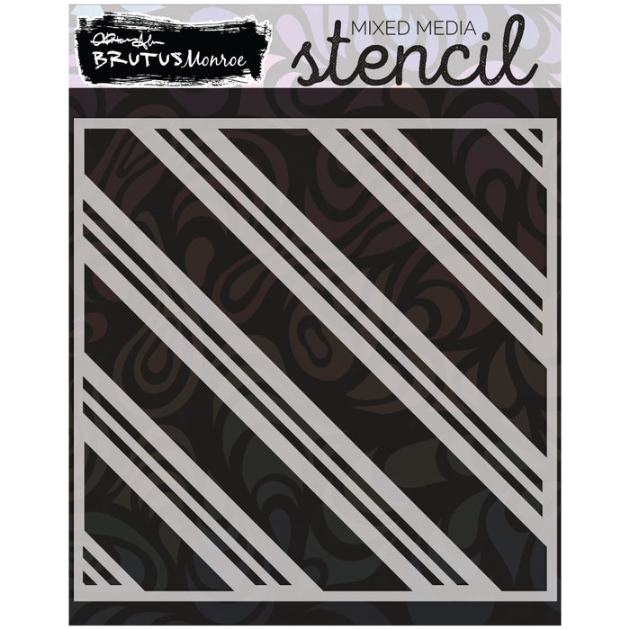 Peppermint Stick | Mixed Media Stencil