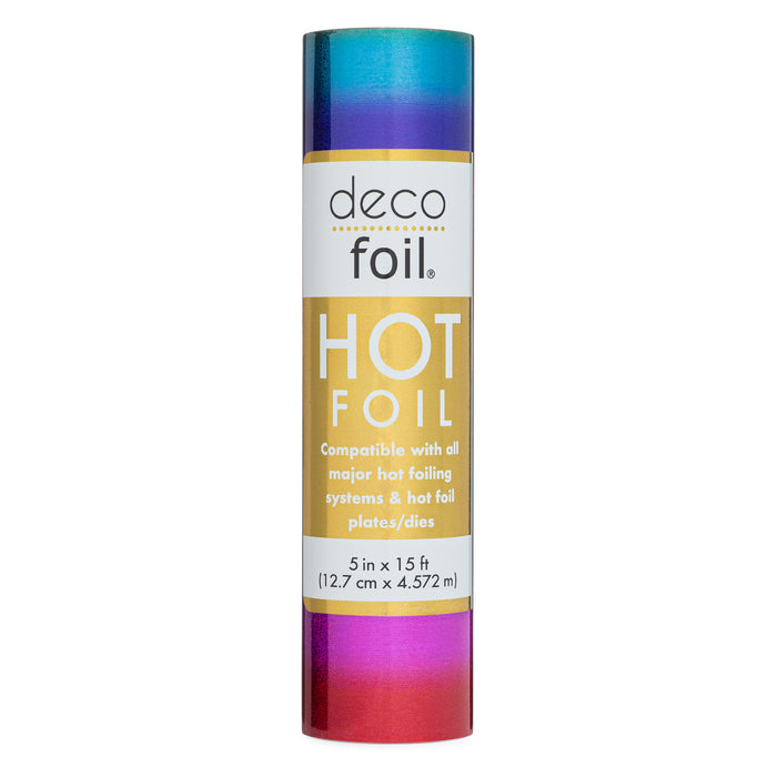 Deco Foil Hot Foils 5 in x 15 ft - RAINBOW DREAMS