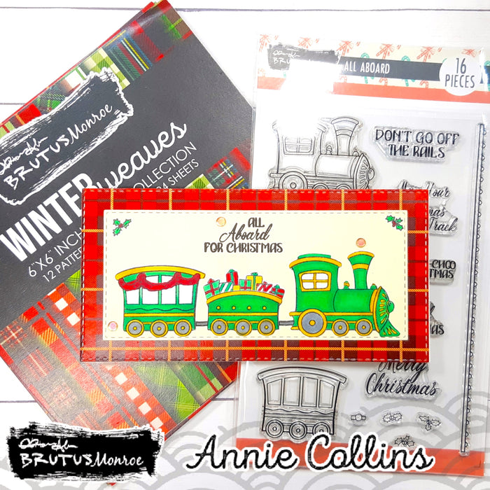 All Aboard 4x6 Stamp Set