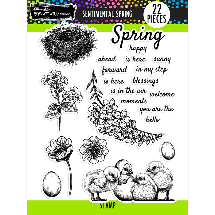 Sentimental Spring 6x8 Stamp Set