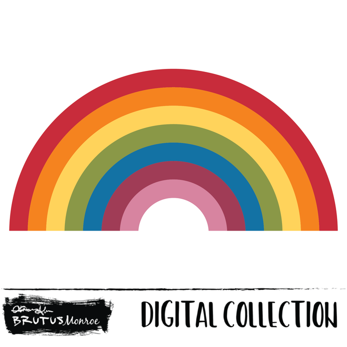 Basic Rainbow  | Digital Cut File