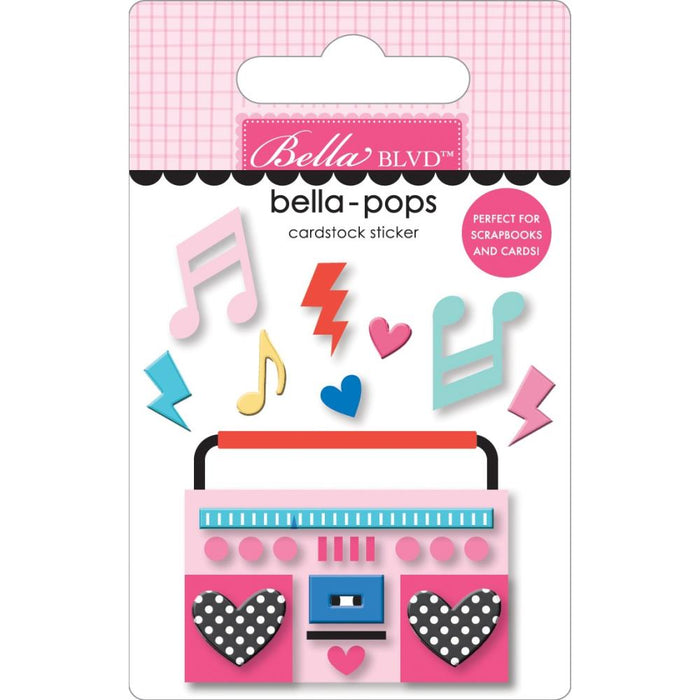 Bella Boulevard | Our Love Song Bella-Pops 3D Stickers | Let's Rock!