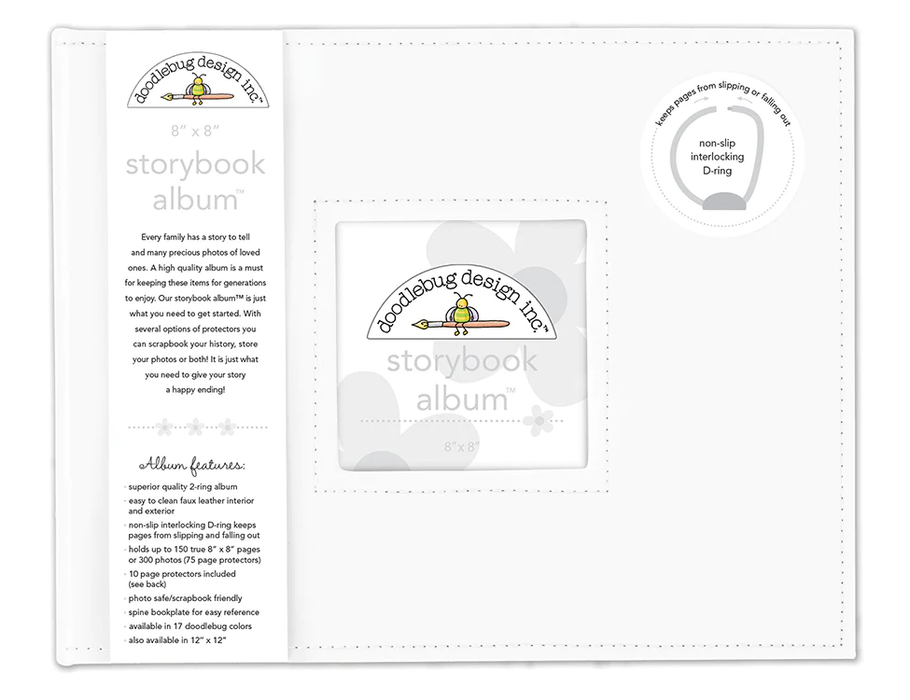 Doodlebug | Storybook Album - Lily White