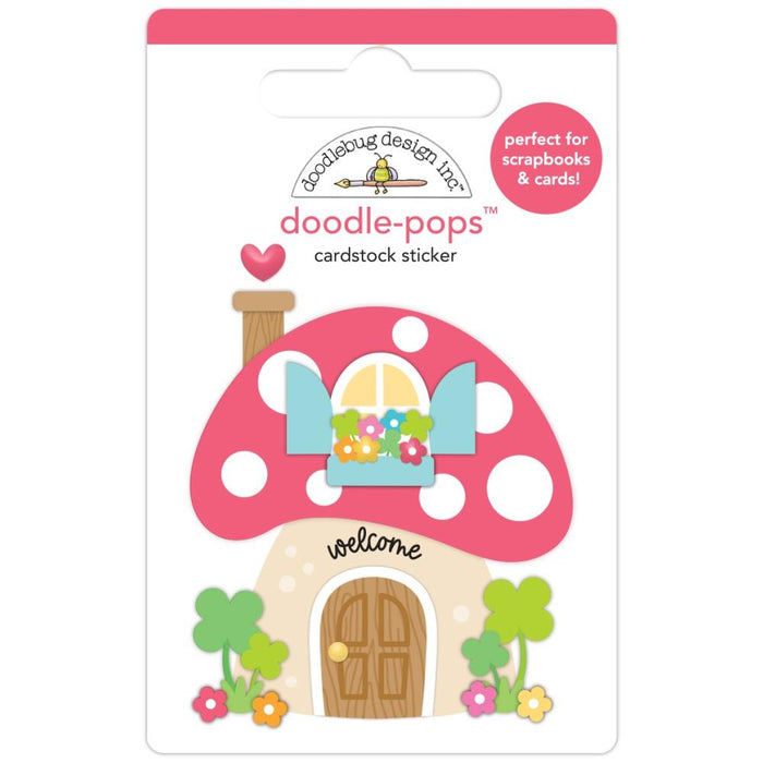 Doodlebug | Doodle-Pops 3D Stickers | Gnome Sweet Home