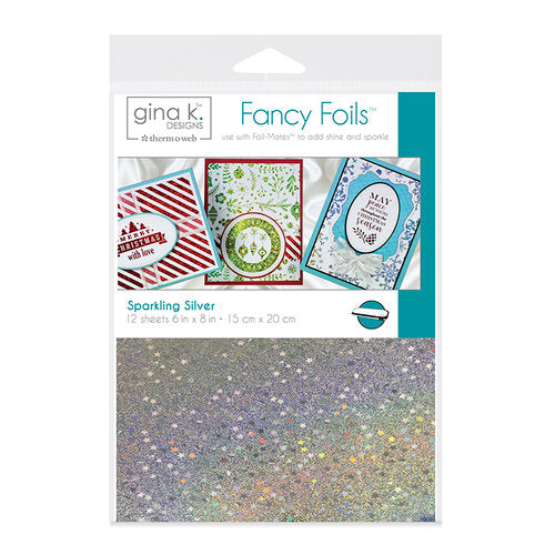 Gina K. Designs | Foil Transfer Sheets | Sparkling Silver