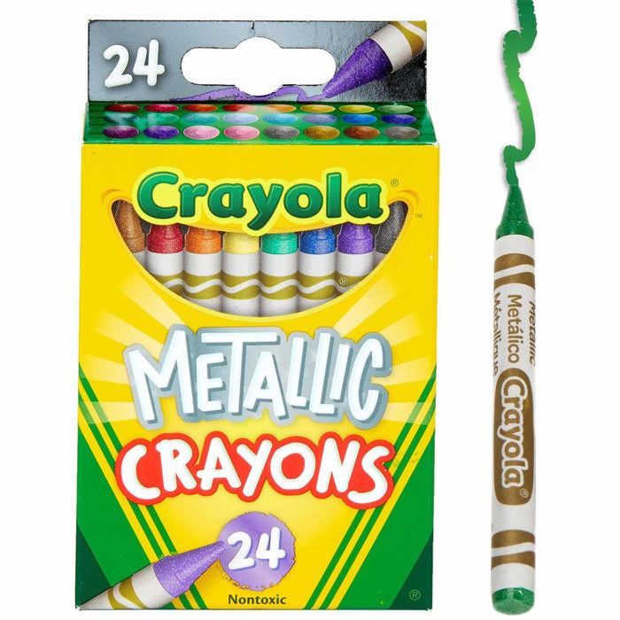 Crayola | Metallic Crayons 24/pk