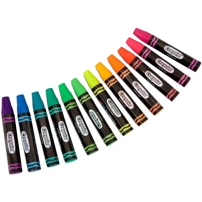 Crayola | Oil Pastels 12 pk - Neon