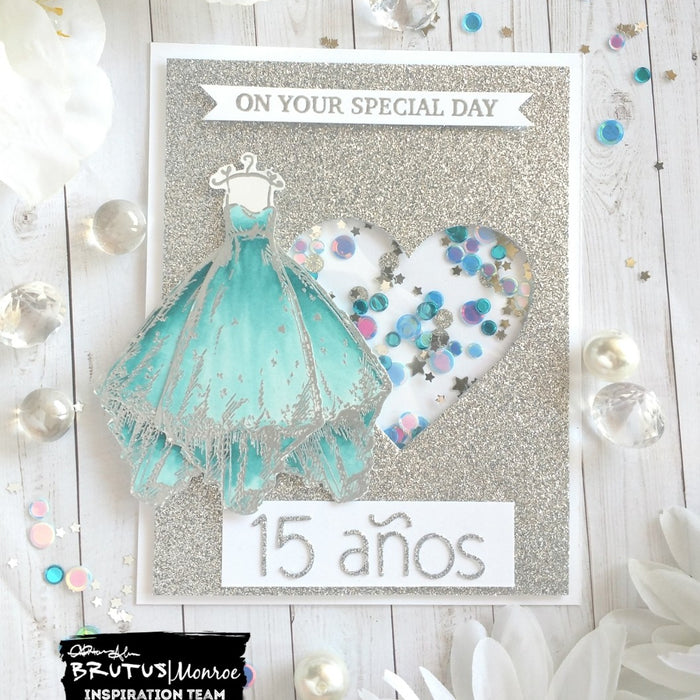 Special Day Dress Card for Quineañera