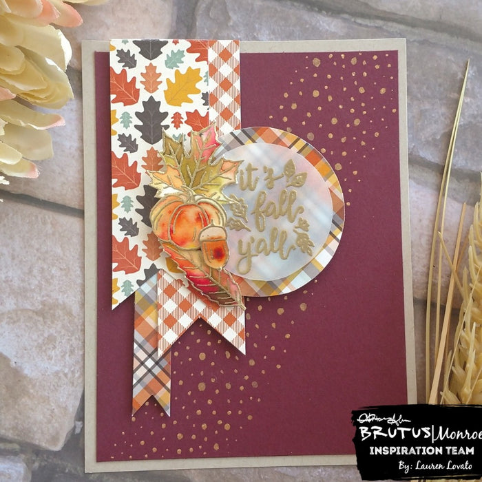 Fall Y'all With Patterned Papers