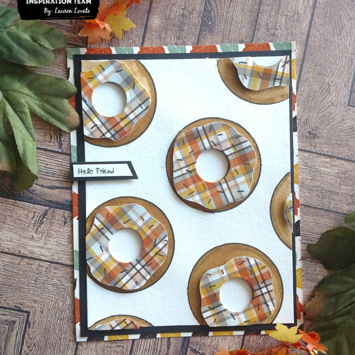 Patterned Paper Donuts