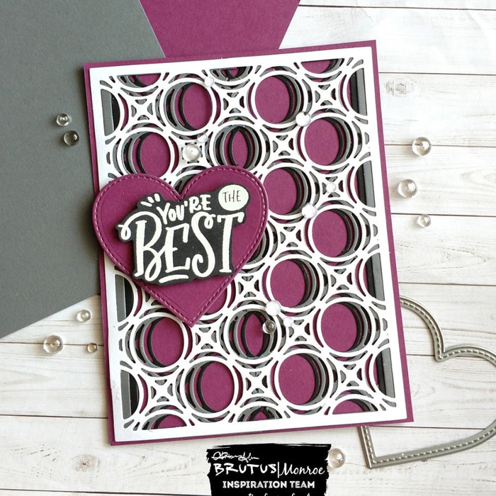 Layering With a Background Die