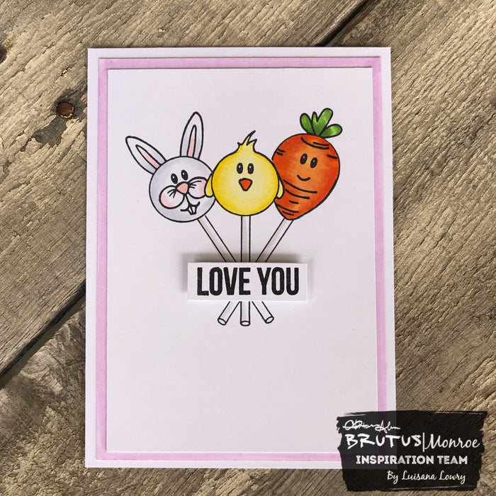 Easter love you card