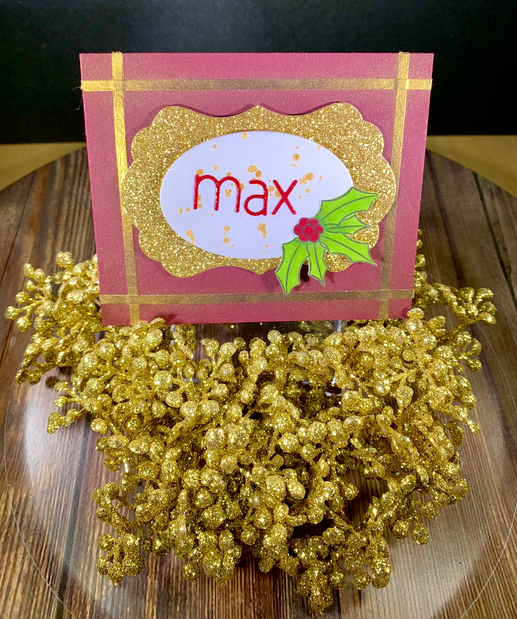 Christmas Crafting with Adam Part 3 -- Place Cards