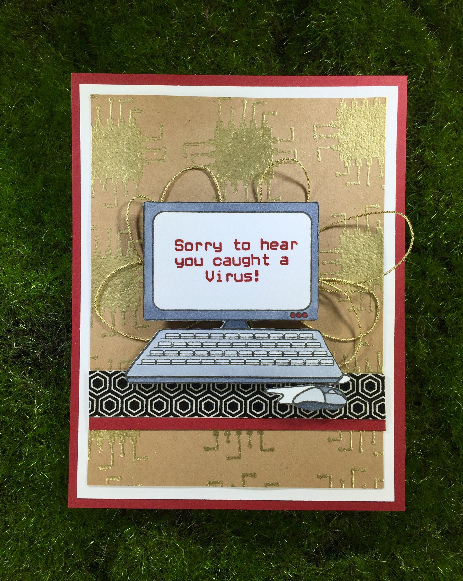 You got a virus - Reboot Stamp Set