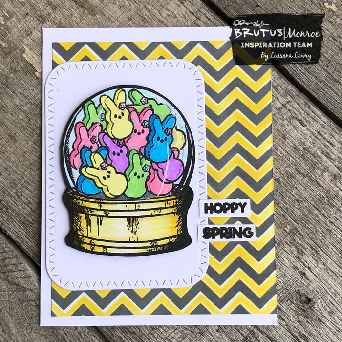 Using a seasonal stamp in a way it wasn’t intended with Luisana