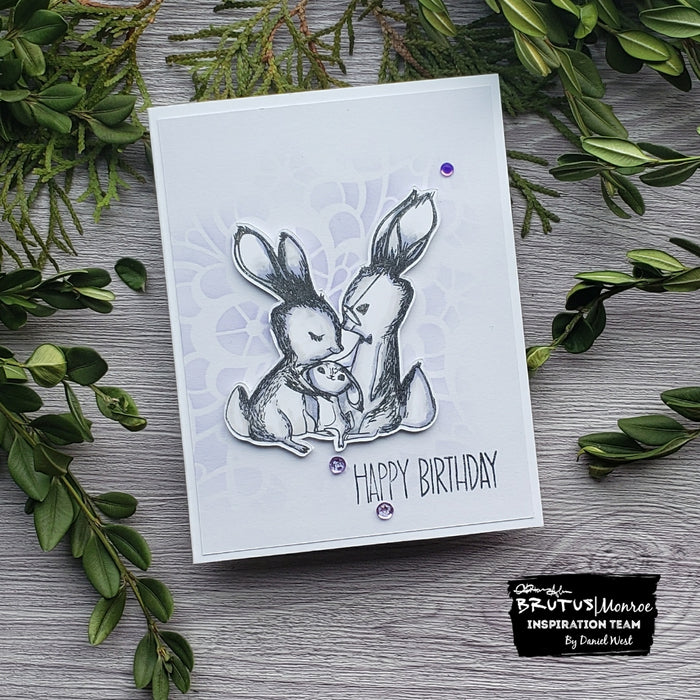 Bunny Birthday Card