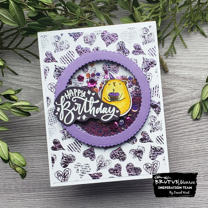 Foiled Shaker Card