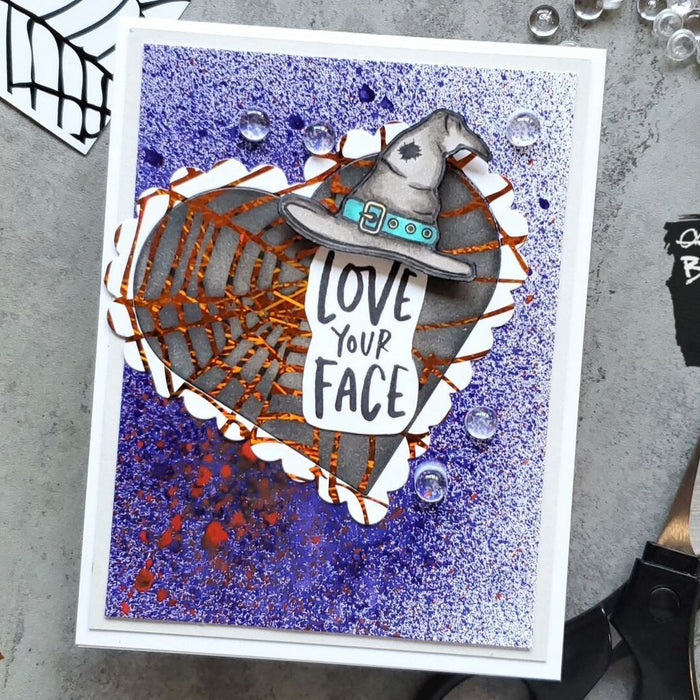 Love Your Face Halloween Card