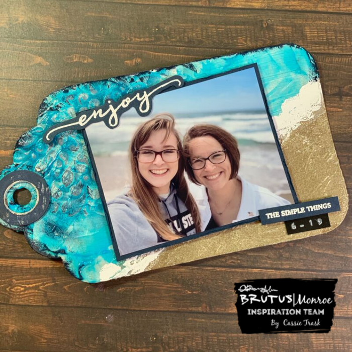 Mixed Media Ocean Wall Hanging