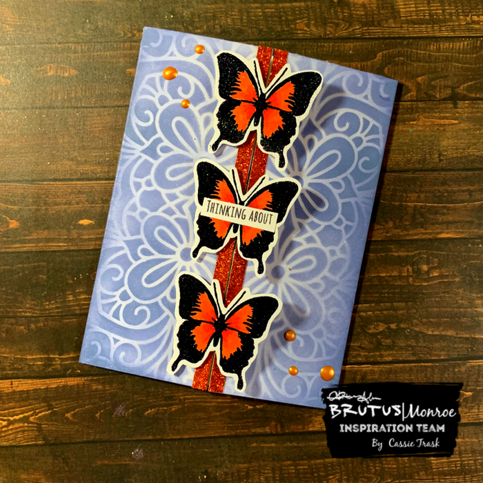 A Gatefold Butterfly Card