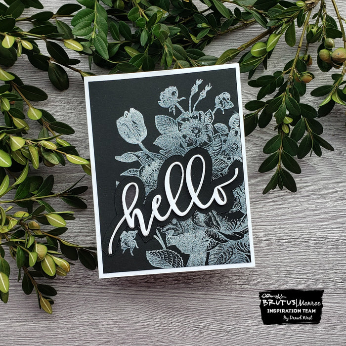 Polar Vortex Botanical Background