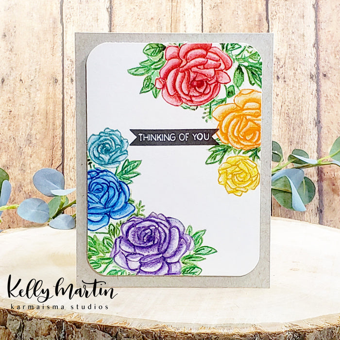 Rainbow Roses with Kelly Martin!