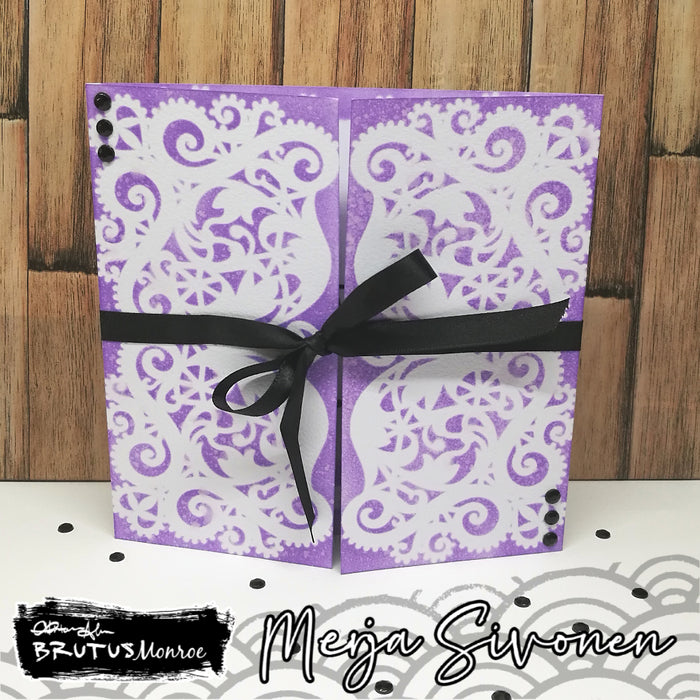 Gate fold card