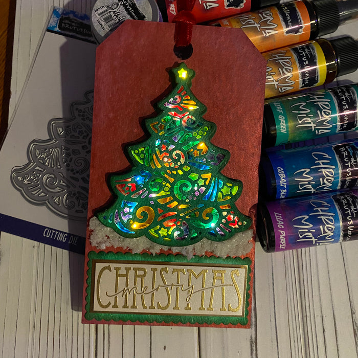 Faux Stained Glass with Chroma Mists
