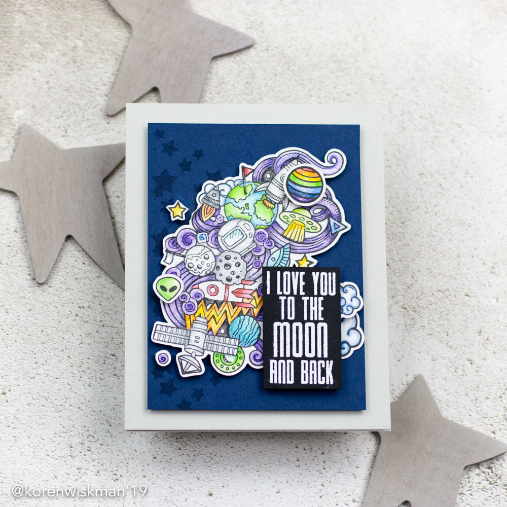 Outer Space with Guest Designer, Koren Wiskman!