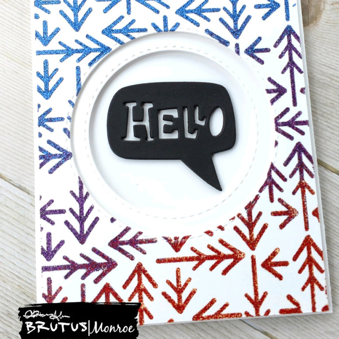 Glitter Glaze Background