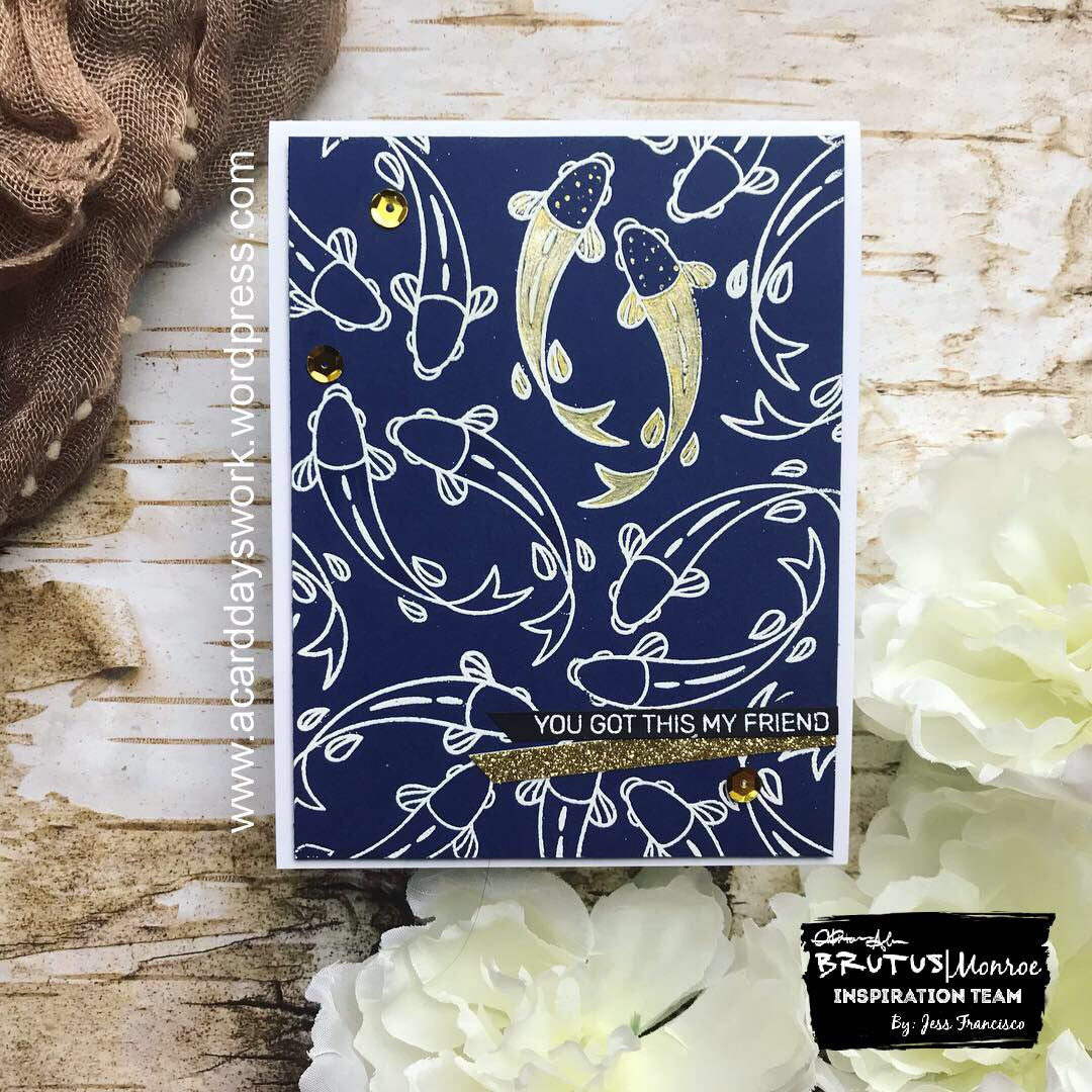 Koi Card featuring Luck You Inspiration Box