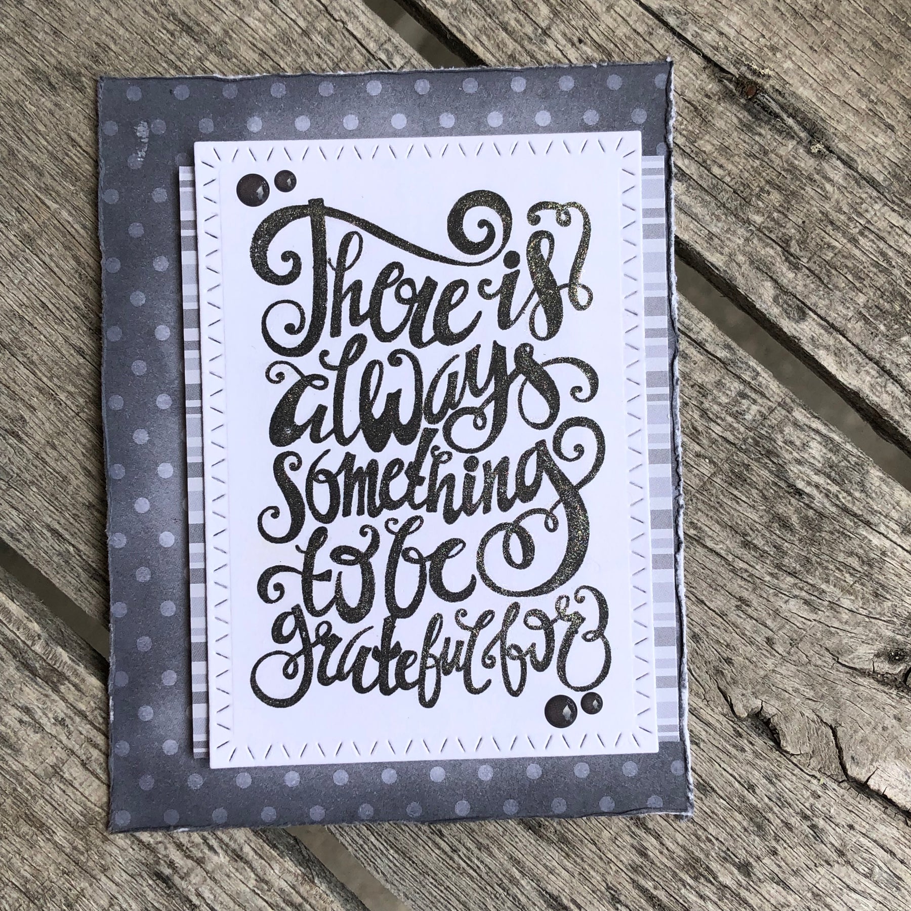 Grateful card