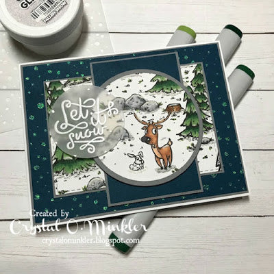 December Guest Designer, Crystal O. Minkler!