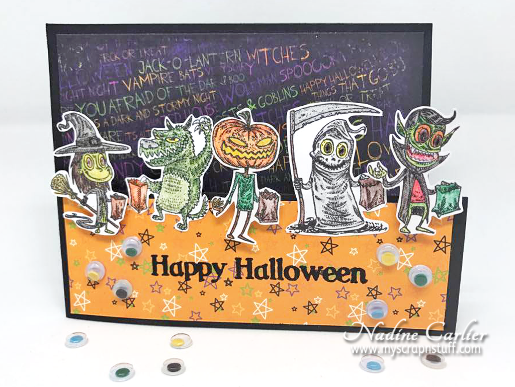 Happy Halloween Trick or Treat Card