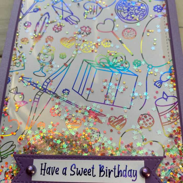 Fun and Easy Shaker Card