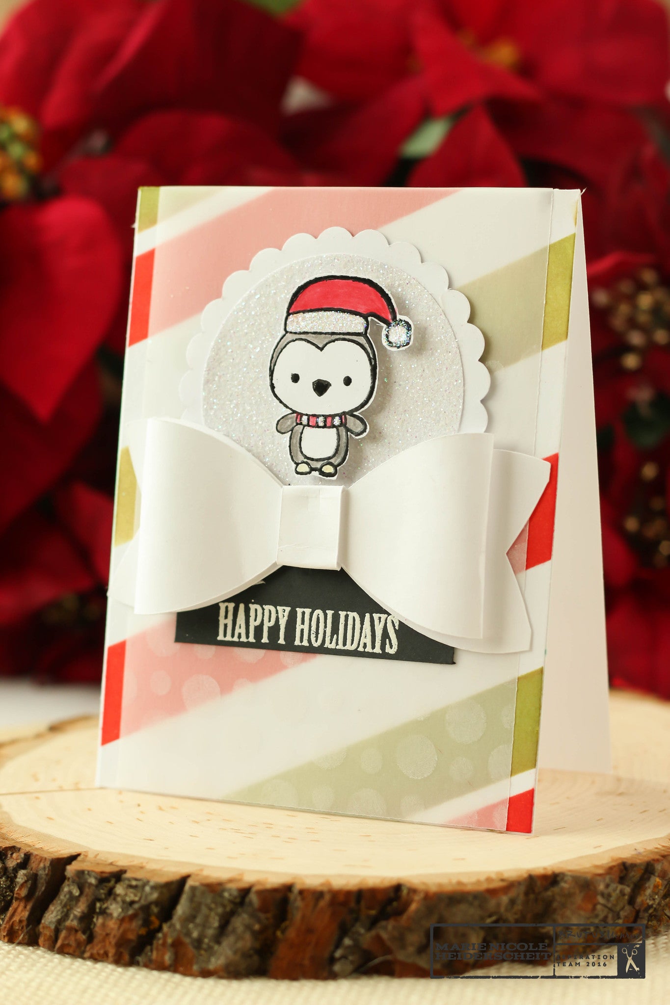 Happy Holidays | Creative Backgrounds with Brutus Monroe Inks and Stencils