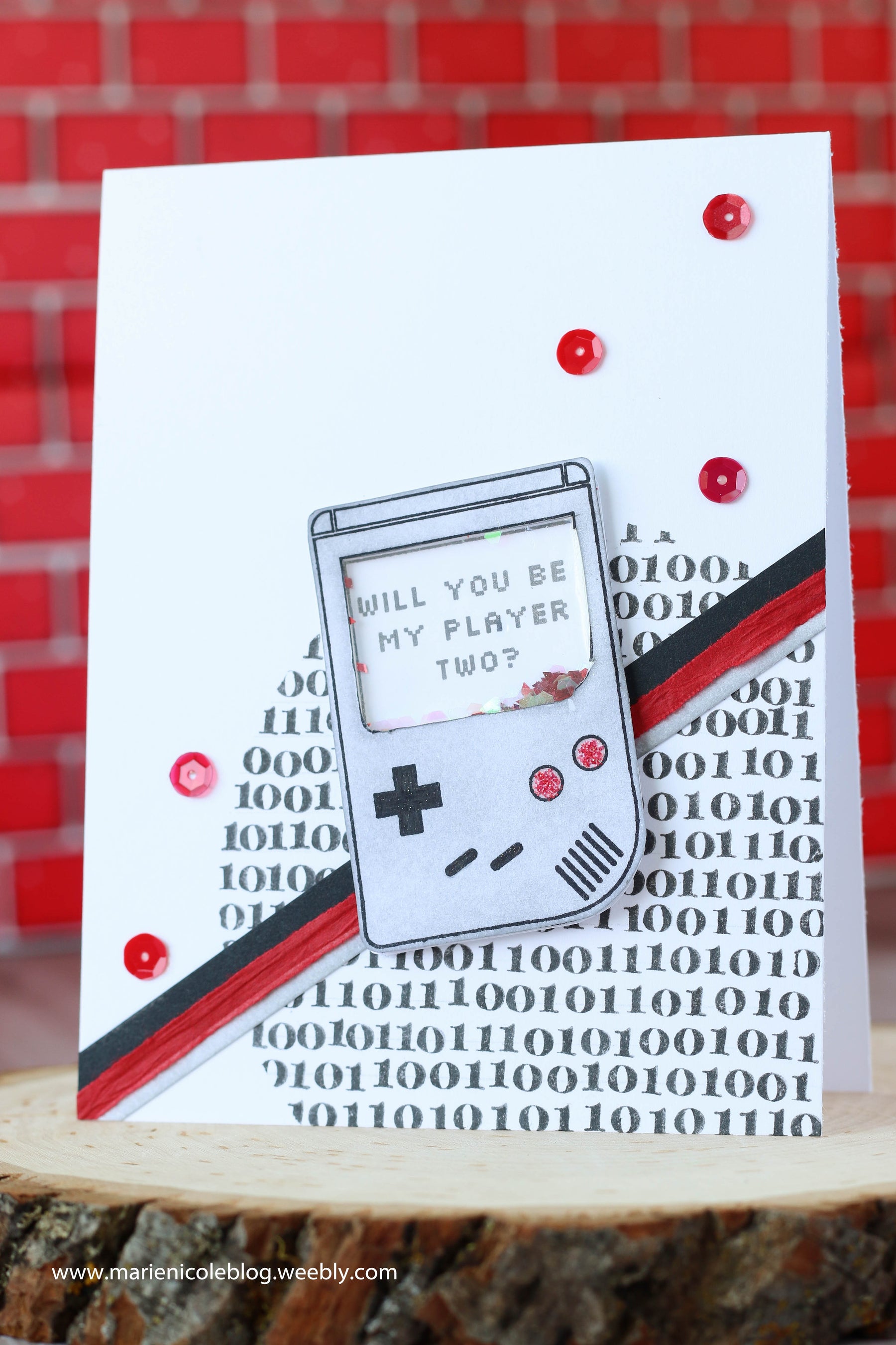 July Stamp Club- Game Boy