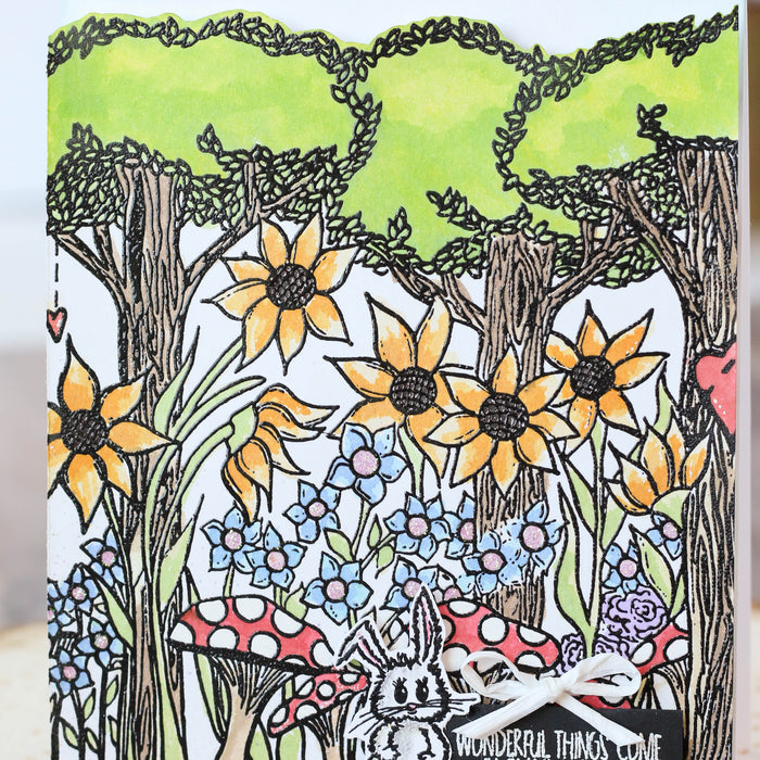 Fairy Garden- Stamps by Rita Barakat