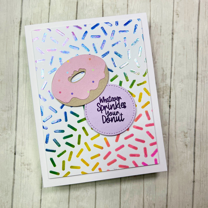 Fun with Chroma Glaze and Opal Foil!