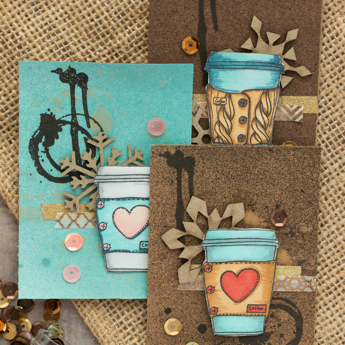 Coffee Themed ATCs