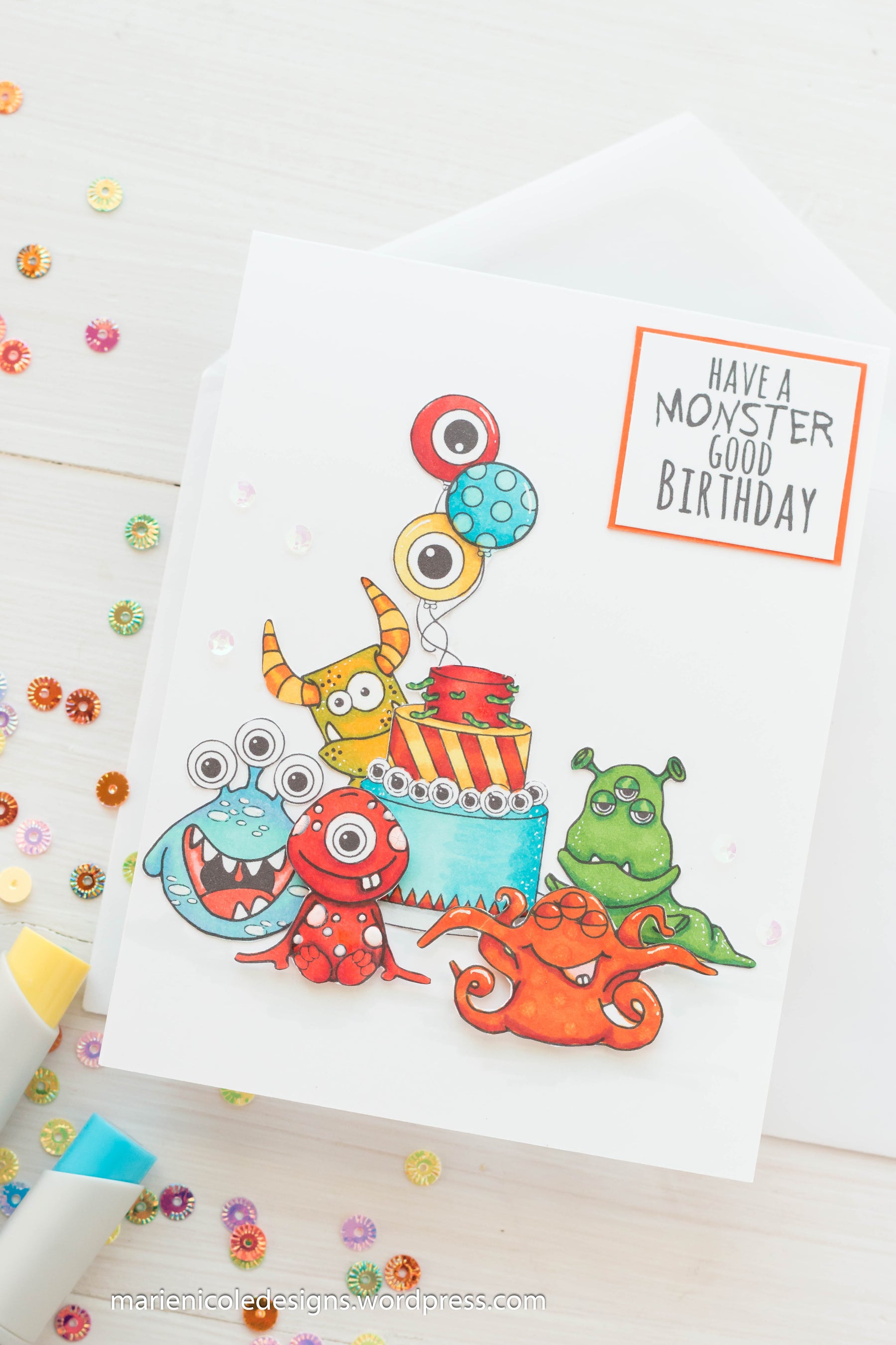 Monster Party + Tips for Coloring with StyleFile Markers!